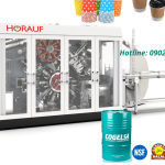 Dầu nhớt bôi trơn NSF cho máy sản xuất ly giấy tự động – Giải pháp an toàn thay thế dầu silicon công nghiệp