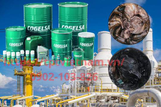 Mỡ Paste, Mỡ Chống Kẹt, Mỡ Đồng, Mỡ Graphite – Giải pháp bôi trơn chống kẹt chịu nhiệt cao của COGELSA