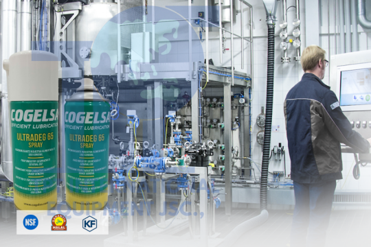 Bình Xịt Tẩy Rửa Dầu Mỡ NSF – Giải Pháp An Toàn Cho Máy Móc Thực Phẩm, Dược Phẩm & Mỹ Phẩm (ULTRADEG 65 SPRAY – COGELSA