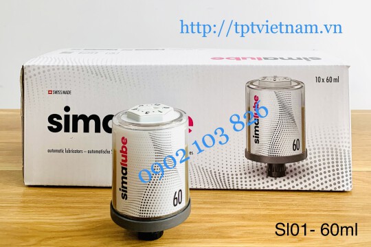 BƠM DẦU MỠ TỰ ĐỘNG MỘT ĐIỂM SIMALUBE 60ML